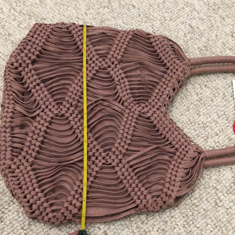 London Kaye Dusty Rose Hobo Bag - Picture 9 of 10
